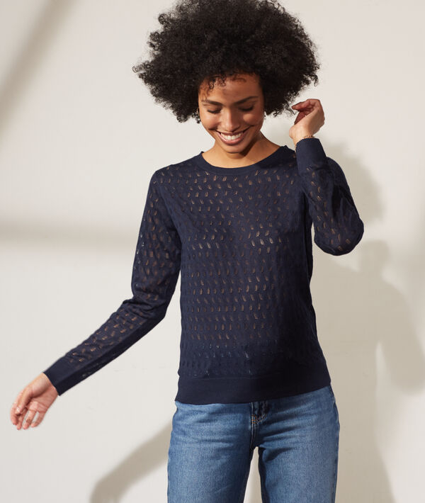 Pull col rond Pull col rond