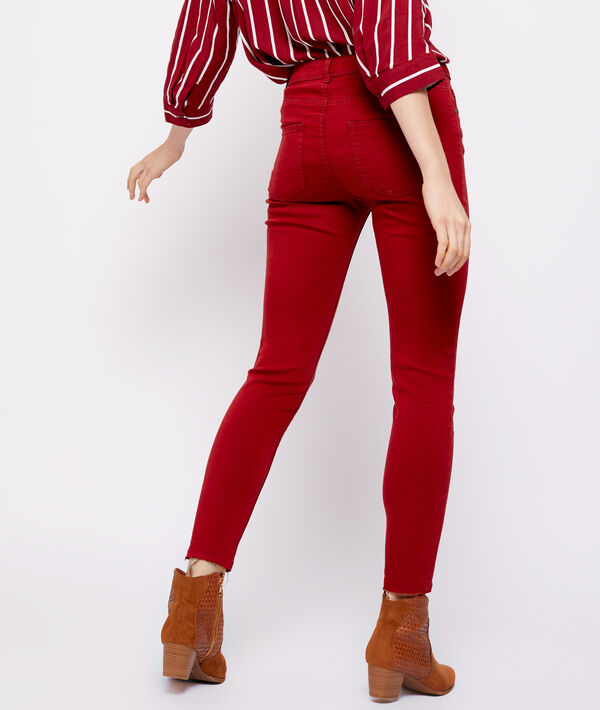 Pantalon slim boutonné Pantalon slim boutonné