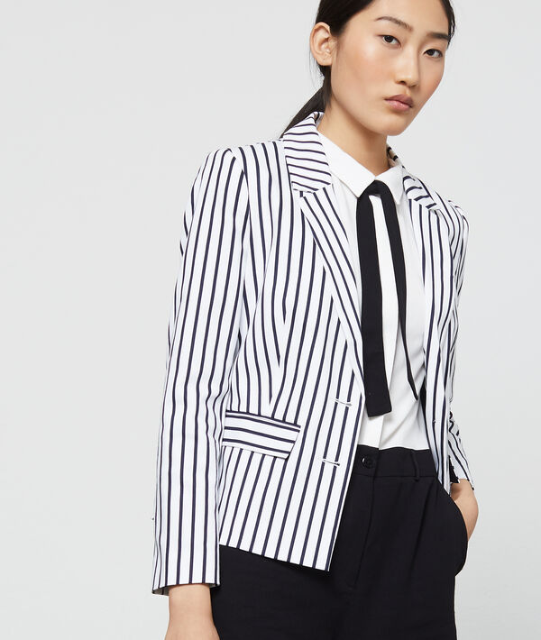 Veste de tailleur à rayures Veste de tailleur à rayures