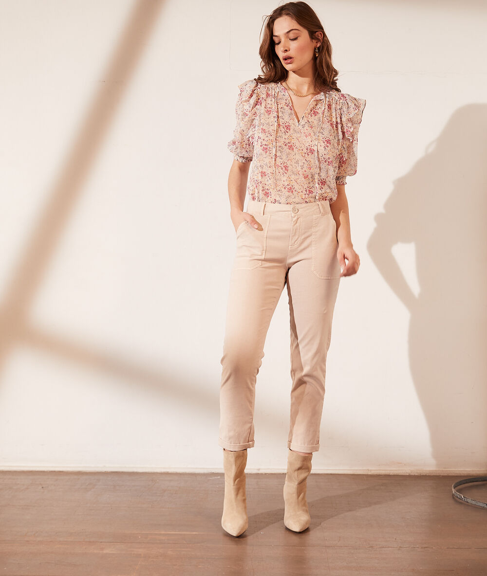 Pantalon cargo sable.
