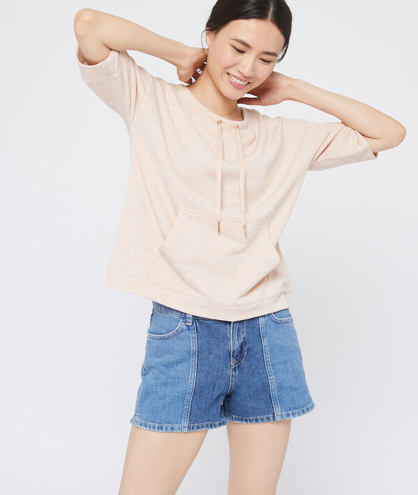 T-shirt effet sweat T-shirt effet sweat