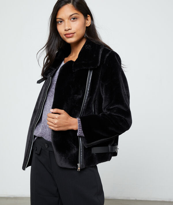 Blouson en fausse fourrure Blouson en fausse fourrure