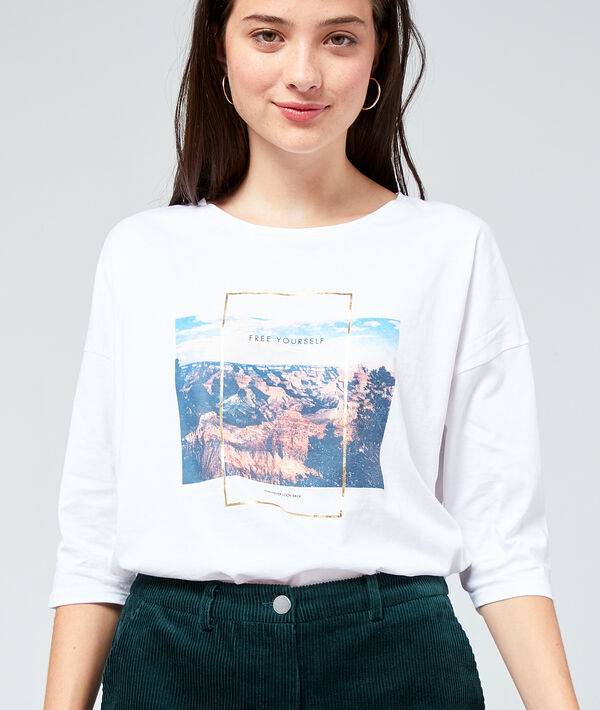 T-shirt sérigraphie en coton bio T-shirt sérigraphie en coton bio