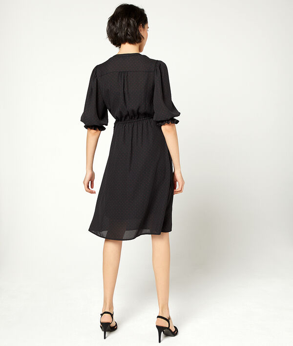 Robe smockée à pois Robe smockée à pois