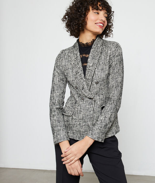 Veste de tailleur effet tweed Veste de tailleur effet tweed