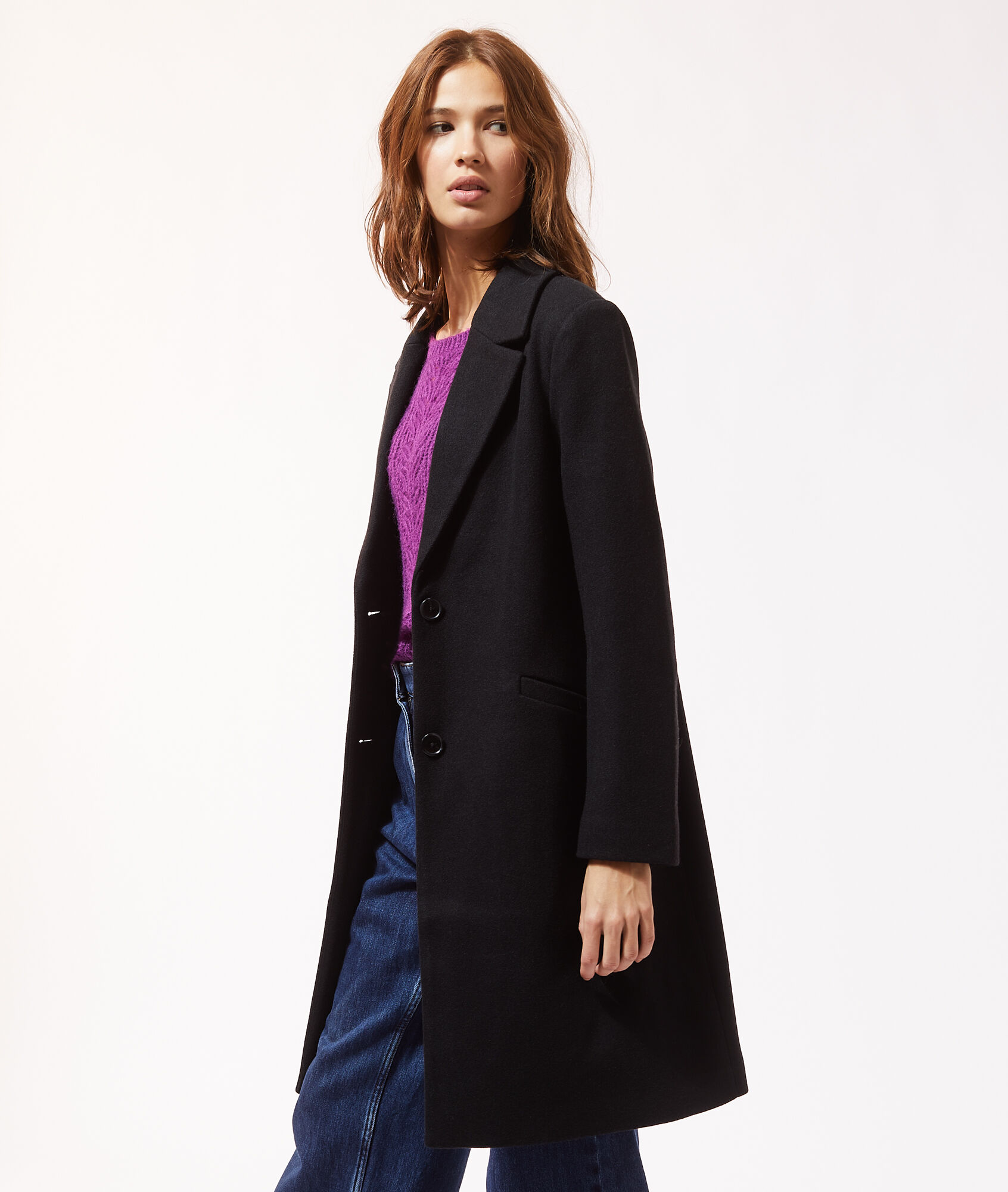 manteau droit etam