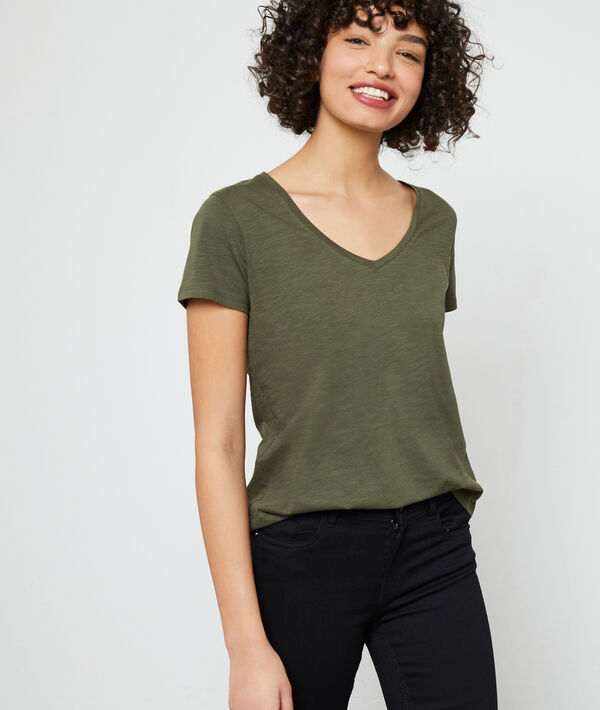 T-shirt col v T-shirt col v