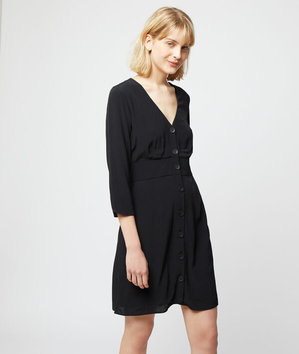 Robe fluide boutonnée Robe fluide boutonnée