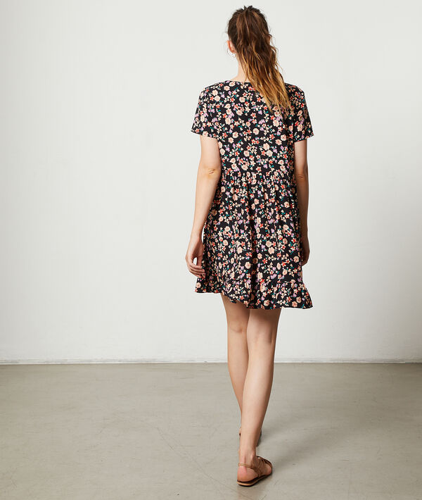 Robe fluide imprimé fleuri Robe fluide imprimé fleuri