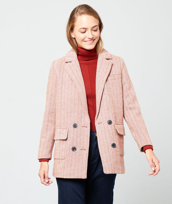Veste de tailleur à chevrons Veste de tailleur à chevrons