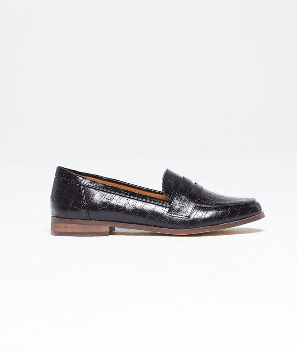Mocassins effet croco Mocassins effet croco