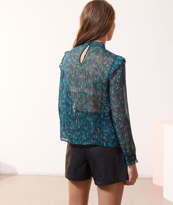 Blouse légère col montant Blouse légère col montant