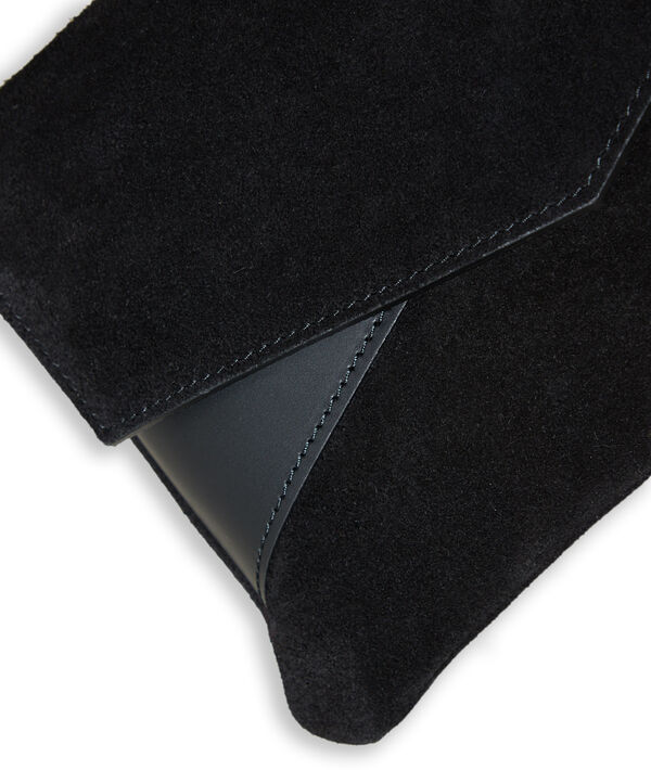 Sac pochette effet daim Sac pochette effet daim