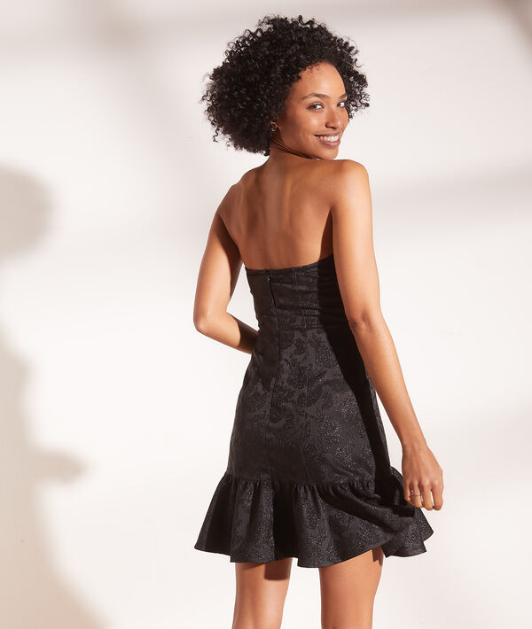 Robe bustier jacquard Robe bustier jacquard