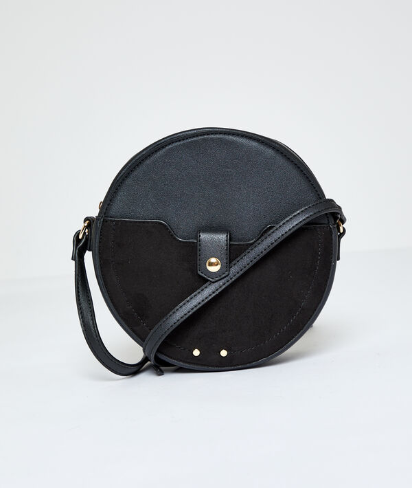 Sac besace rond bi-matière Sac besace rond bi-matière