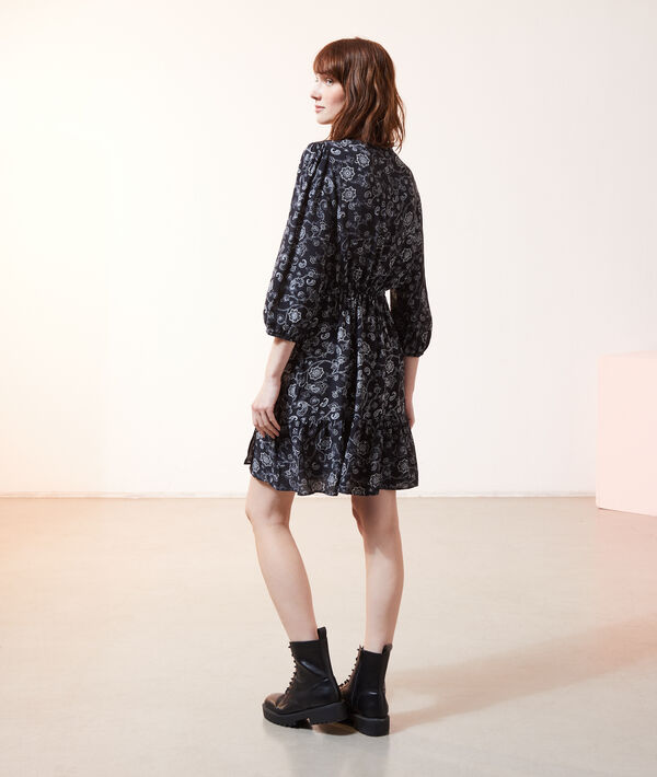 Robe cintrée imprimé fleuri Robe cintrée imprimé fleuri