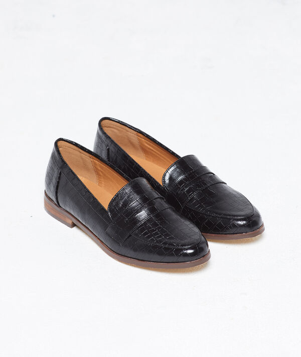 Mocassins effet croco Mocassins effet croco