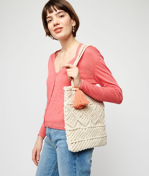 Sac cabas en macramé Sac cabas en macramé