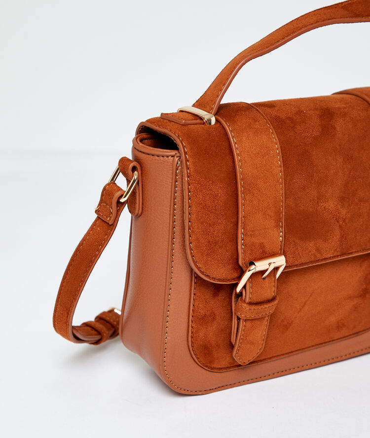 Sac cartable bi-matière savane.