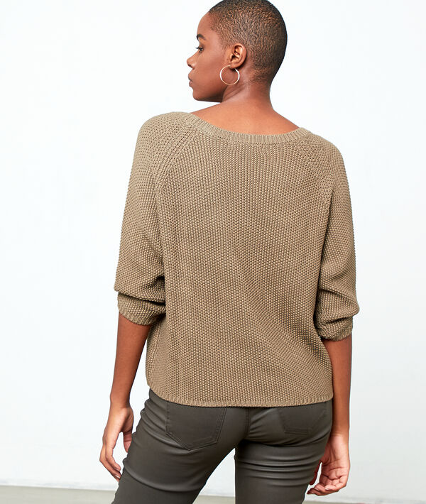 Pull en grosse maille Pull en grosse maille