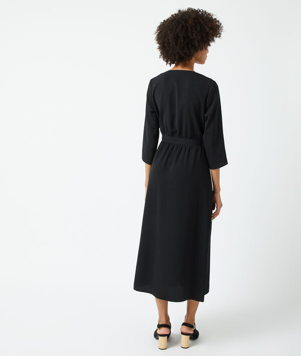 Robe longue cache-coeur Robe longue cache-coeur