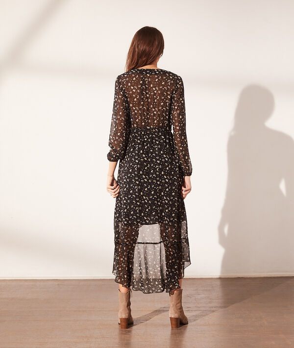 Robe longue imprimé fleuri Robe longue imprimé fleuri