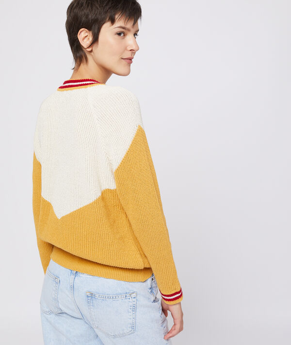 Pull en grosse maille 100% coton Pull en grosse maille 100% coton
