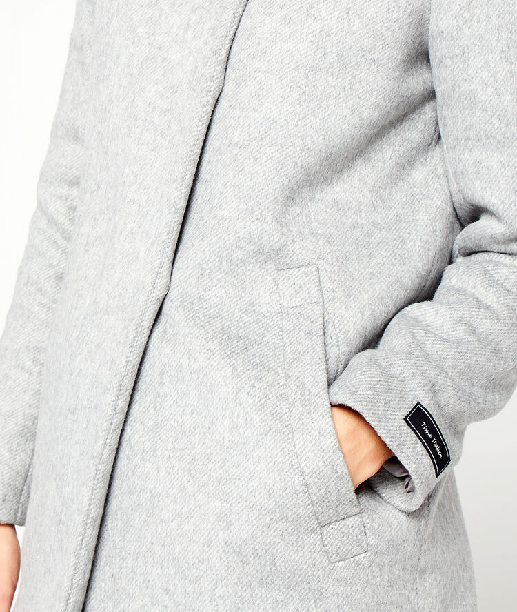 Manteau à capuche souris.