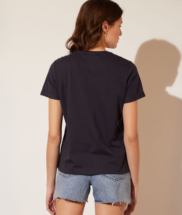 T-shirt col ajouré T-shirt col ajouré