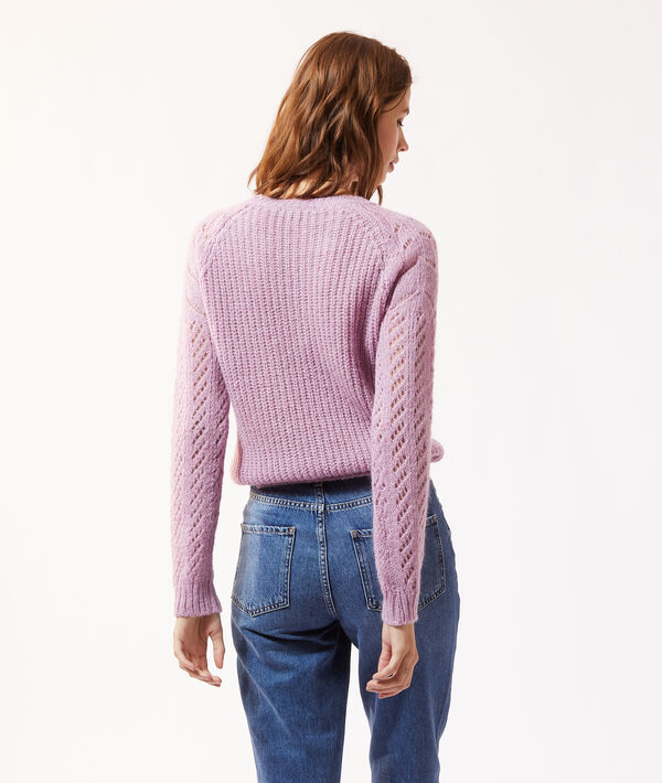 Pull en maille ajourée Pull en maille ajourée