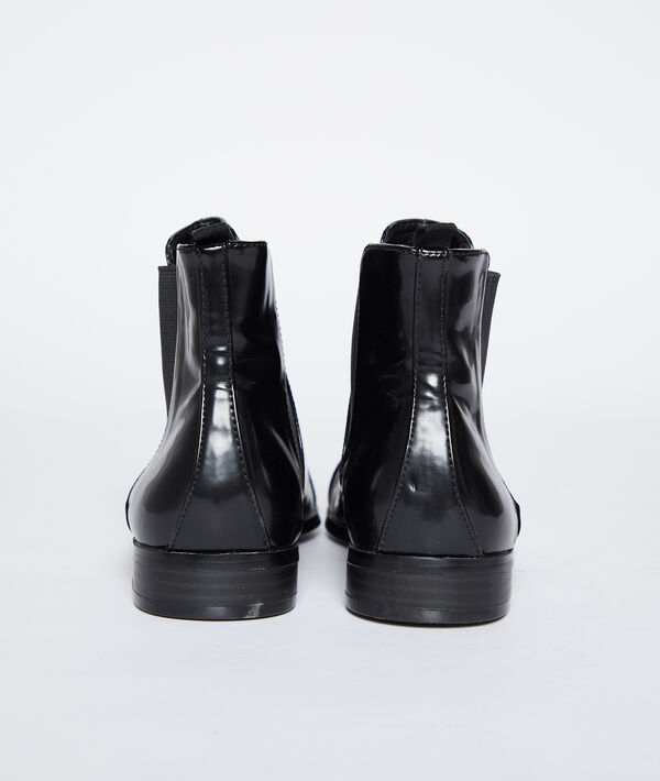 Boots plates effet vernis Boots plates effet vernis