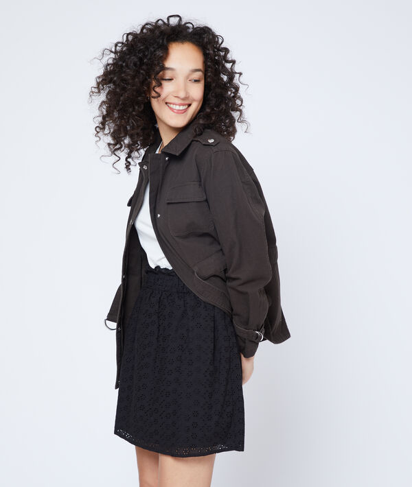 Parka ceinturée Parka ceinturée