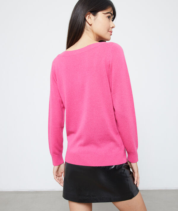 Pull col bateau en cachemire Pull col bateau en cachemire