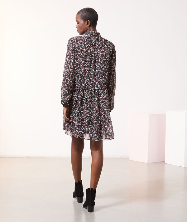 Robe fluide imprimé fleuri Robe fluide imprimé fleuri