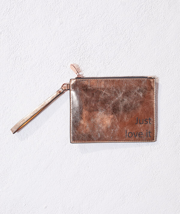 Sac pochette "Just love it" Sac pochette "Just love it"