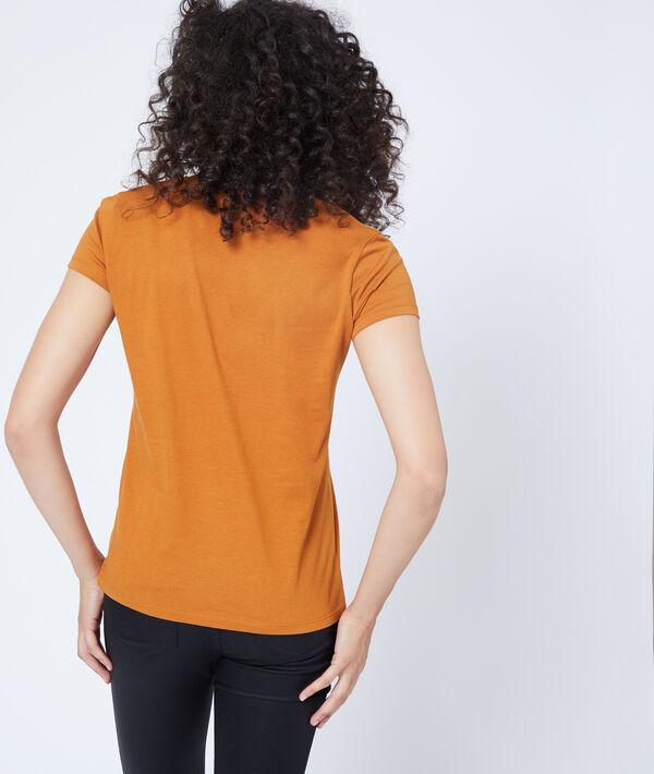 T-shirt col v en coton T-shirt col v en coton