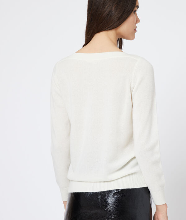 Pull col bateau en cachemire Pull col bateau en cachemire