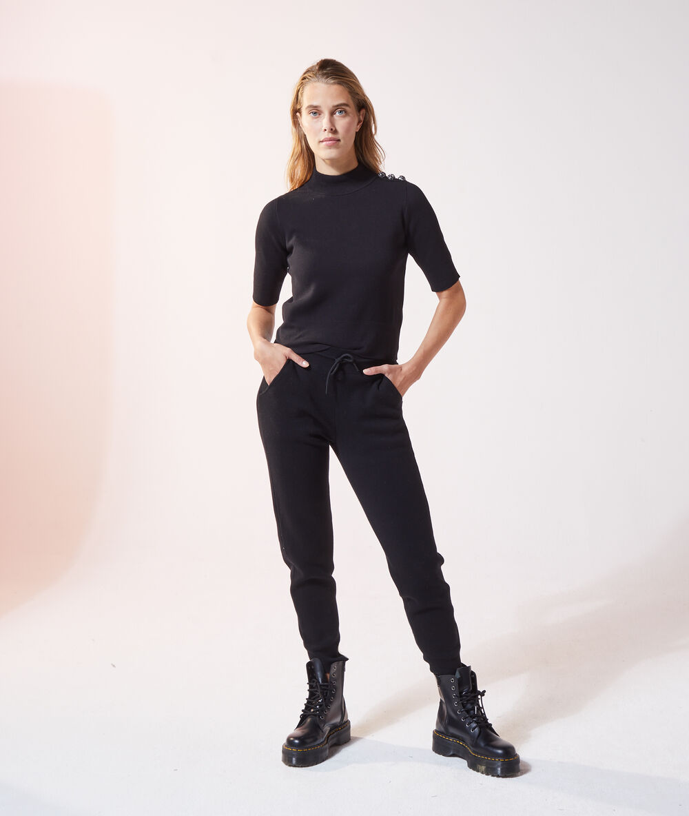 Pantalon jogging noir.