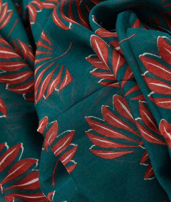 Foulard à imprimé fleuri Foulard à imprimé fleuri