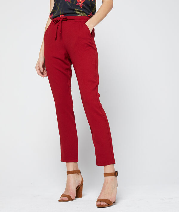 Pantalon carotte ceinturé Pantalon carotte ceinturé