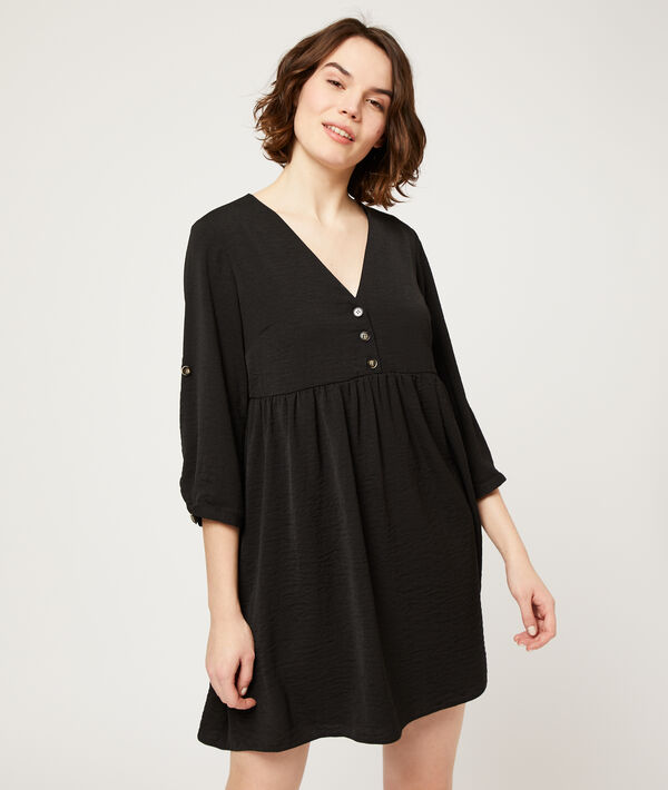 Robe fluide unie Robe fluide unie