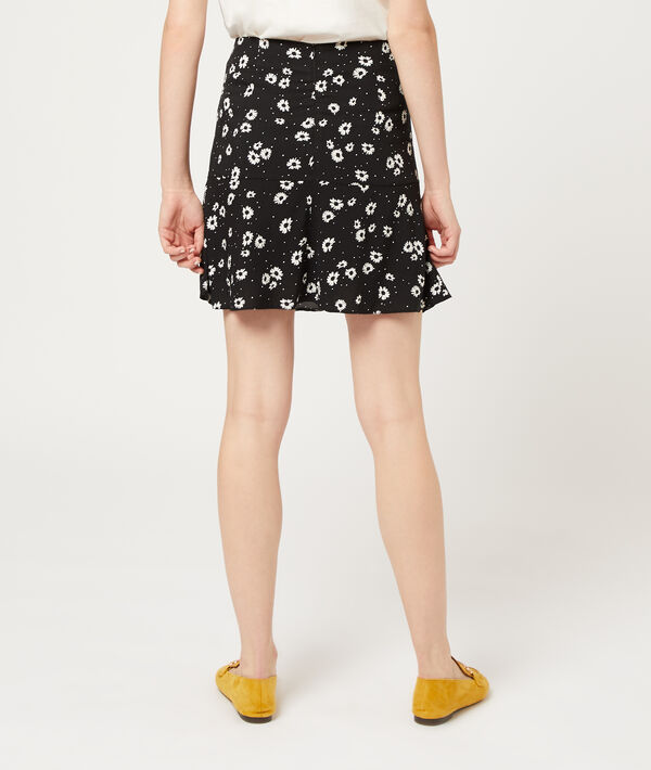 Jupe patineuse fleurie Jupe patineuse fleurie