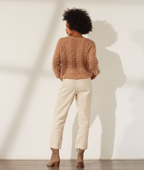 Pull en maille ajourée Pull en maille ajourée