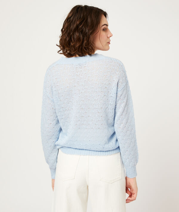 Pull en maille pointelle Pull en maille pointelle