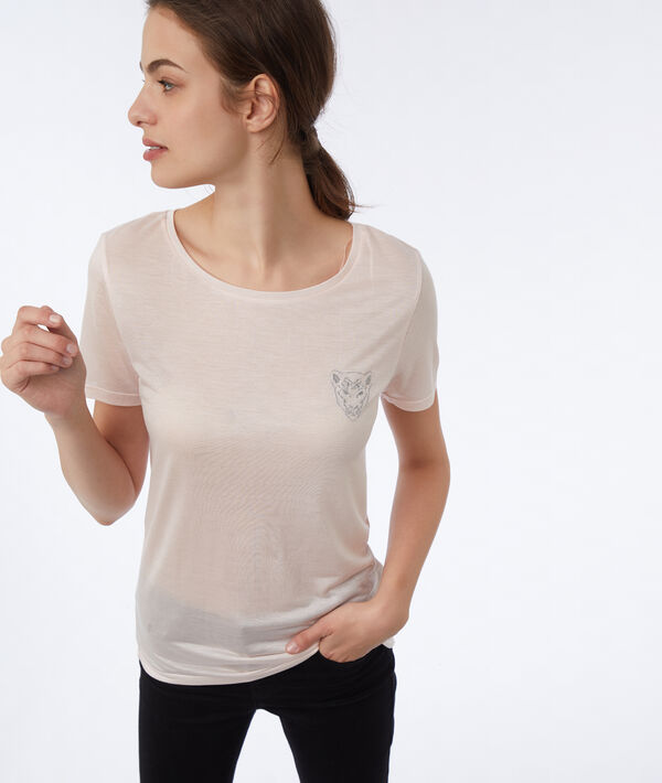 T shirt avec broderie T shirt avec broderie