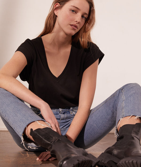 T-shirt col V T-shirt col V