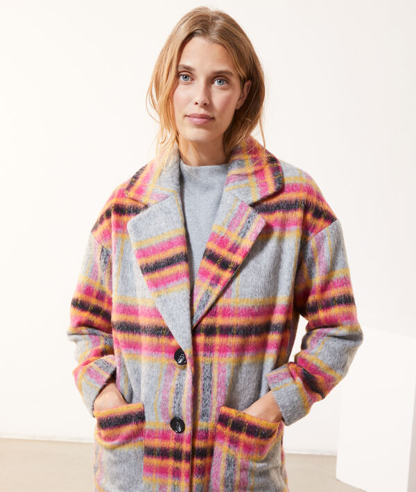 Manteau à carreaux Manteau à carreaux