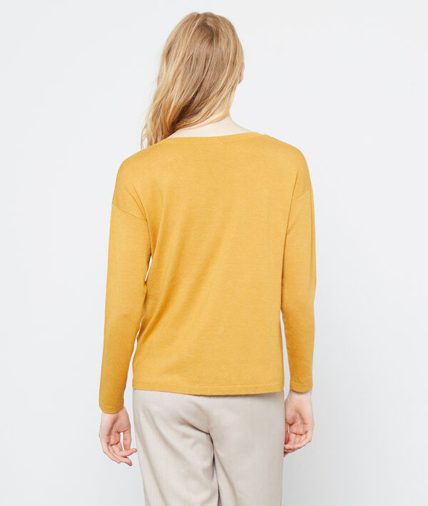 Pull col v en maille fine Pull col v en maille fine