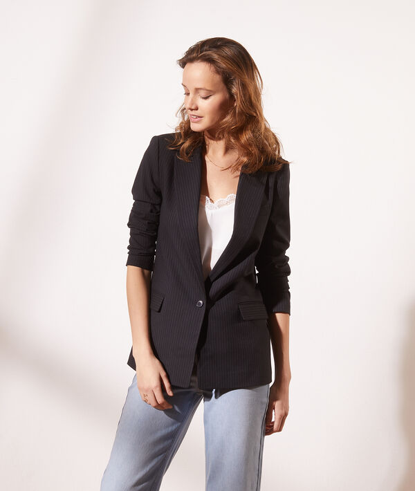 Veste de tailleur rayée Veste de tailleur rayée