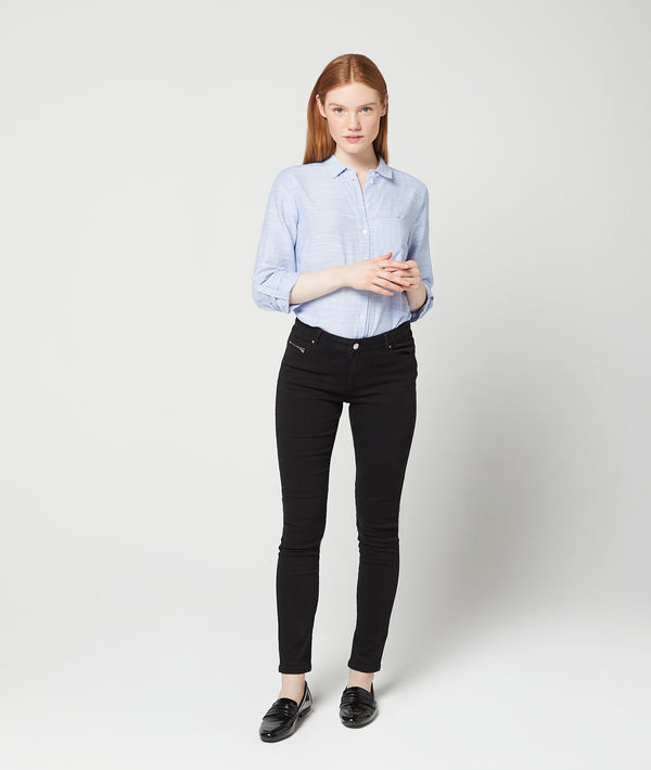 Pantalon slim 100% coton Pantalon slim 100% coton